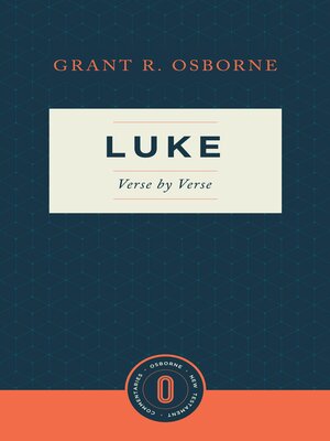cover image of Luke Verse by Verse